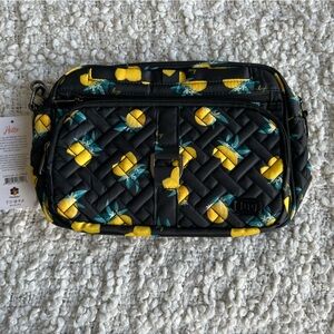 lug Carousel XL crossbody bag in rare Citrus print